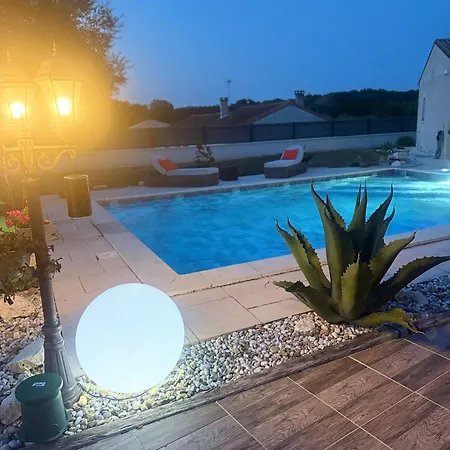 شقة Entre Bordeaux Et Saint-emilion Elegant Avec Piscine Privee *